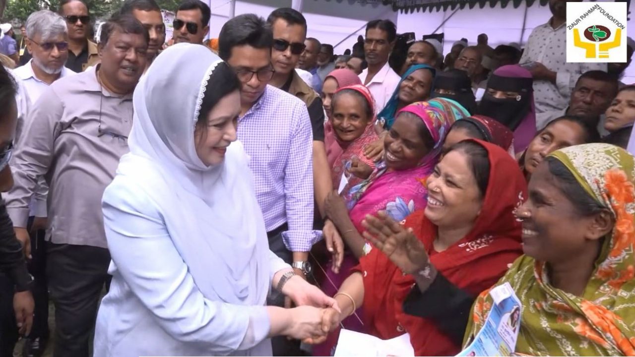 ভাসানটেক-করাইল-সাততলা বস্তির হাজার মানুষের বিনা মূল্যে চক্ষু চিকিৎসা