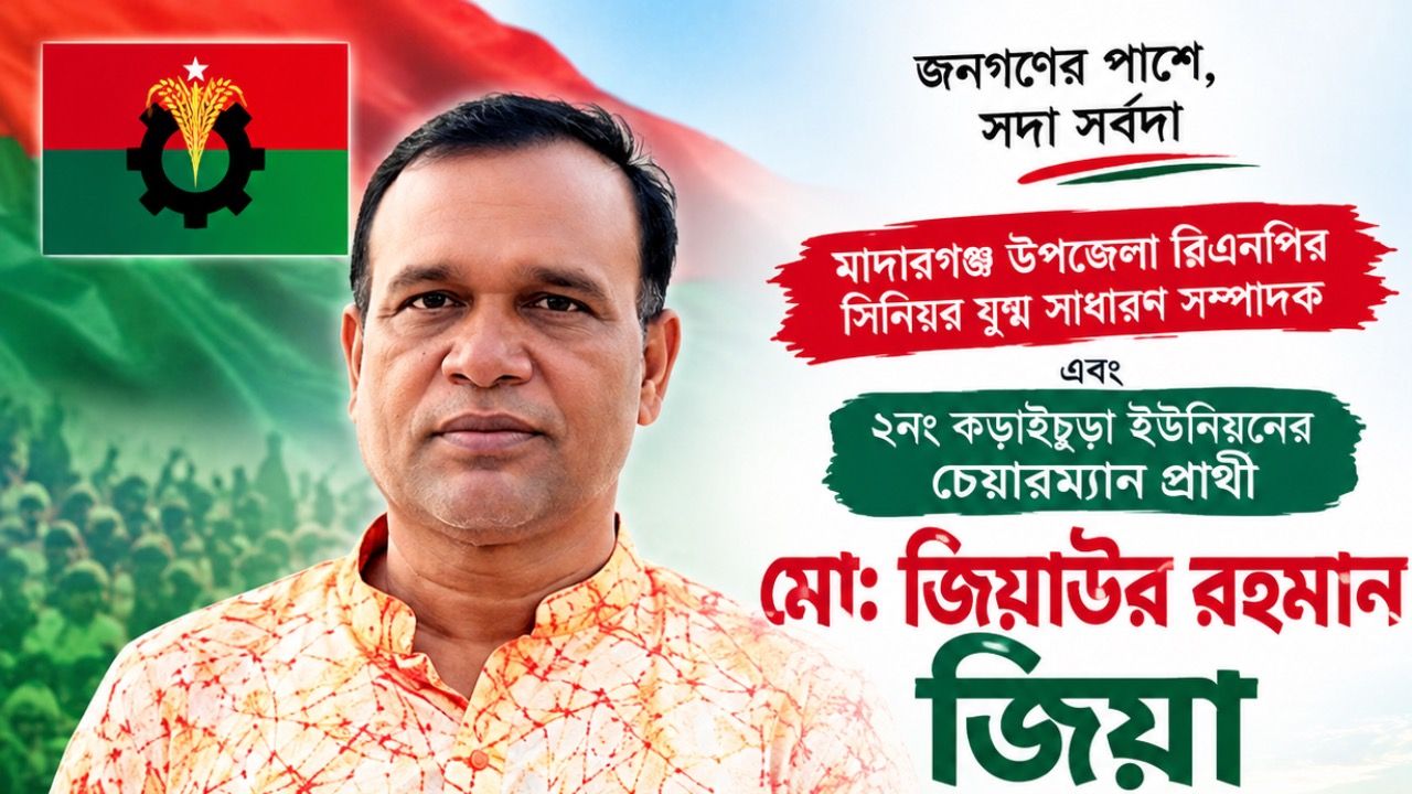 শুধু প্রার্থী নন, মানবতার ফেরিওয়ালা জিয়াউর রহমান জিয়া
